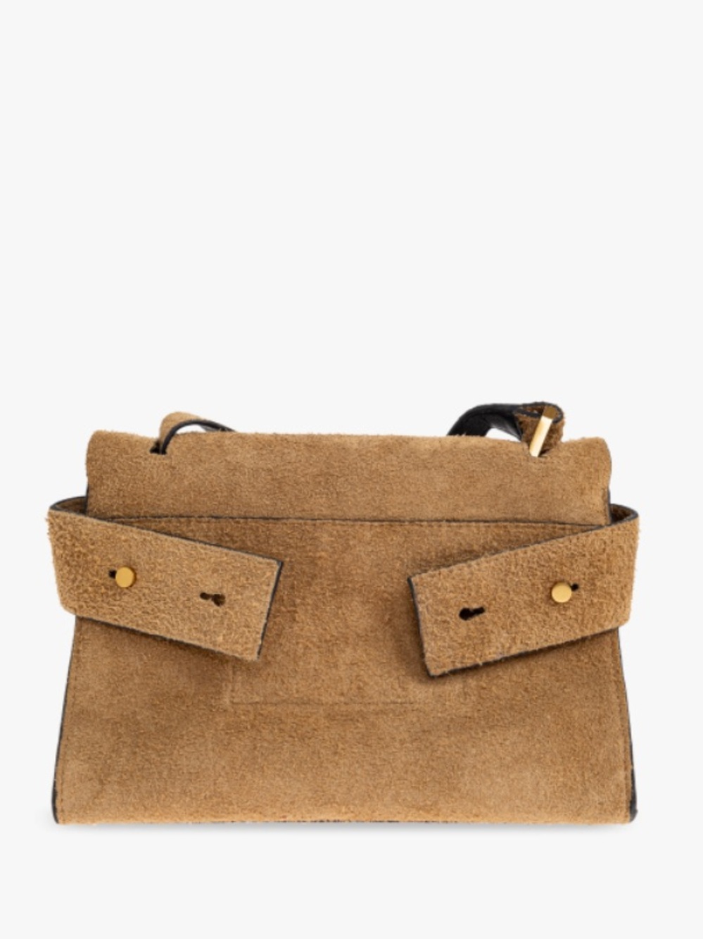 AllSaints Tan Suede 'Ursa' Shoulder Bag - Picture 6 of 10